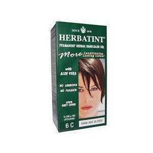 Краска для волос, Herbatint, 6С, темная зола, 135 мл.