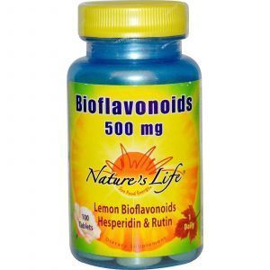 Биофлавоноиды, Nature's Life, 500 мг, 100 таблет
