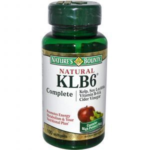 Витамин В6 комплекс, Natural KLB6, Nature's Bounty, 100 капсул (Default)