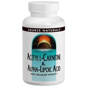 Ацетил -L карнитин +ALA, Source Naturals, 60 таблето