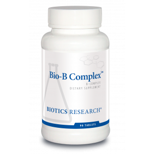 Комплекс витаминов группы B, Bio-B Complex, Biotics Research, 90 таблеток
