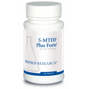 Метафолин, 5-MTHF Plus Forte, Biotics Research, 60 таблеток