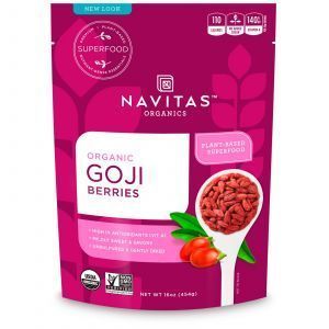 Ягоды годжи, Goji Berries, Navitas Naturals, высушенные, органик, 454 г. (Default)