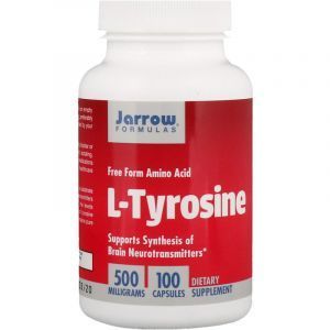 L- тирозин, L-Tyrosine, Jarrow Formulas, 500 мг, 100 капсул (Default)