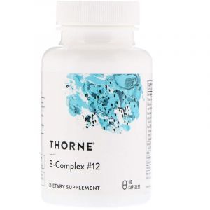 В комплекс, B-Complex #12, Thorne Research, 60 капсул (Default)