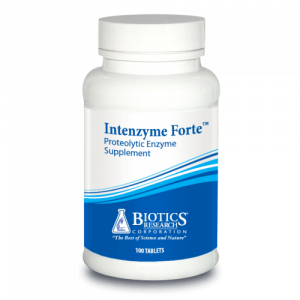 Формула ферментов, Intenzyme Forte, Biotics Research, 100 таблеток