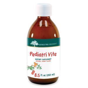 Мультивитамины для детей, Pediatri Vite, Genestra Brands, вкус вишни, 250 мл