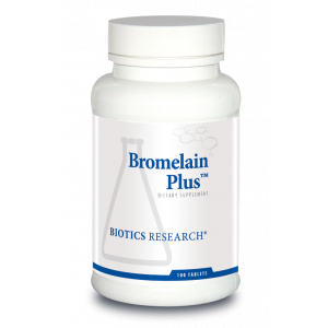 Бромелайн, Bromelain Plus, Biotics Research, 100 таблеток