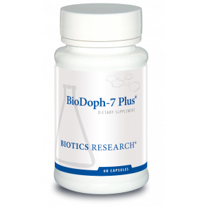 Бифидобактерии, BioDoph-7 Plus, Biotics Research, 60 капсул