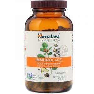 Иммунная поддержка, ImmunoCare, Himalaya Herbal Healthcare, 240 капсул