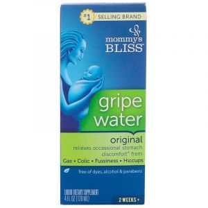 Водичка от коликов, Gripe Water, Mommy's Bliss, 120 мл. (Default)