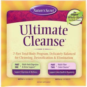 Очищение организма, Ultimate Cleanse, Nature's Secret, 2 шт. по 120 таблеток (Default)
