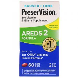Витамины для глаз, PreserVision, AREDS 2 Formula, Bausch & Lomb, 60 кап. (Default)