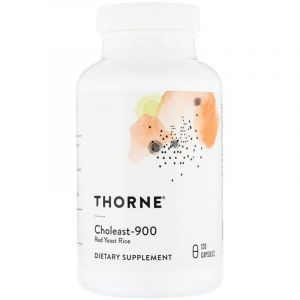 Красный дрожжевой рис, Choleast-900, Thorne Research, 120 капсул (Default)