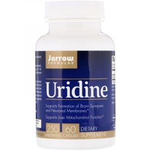 Уридин, Uridine, Jarrow Formulas, 250 мг, 60 капсул (Default)