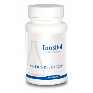 Инозит, из риса, Inositol (from rice), Biotics Research, 200 таблеток