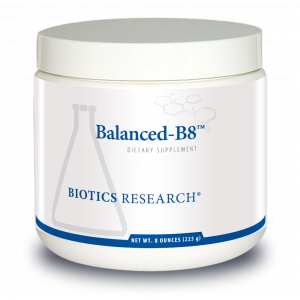 Смесь мио-инозитола и D-хиро-инозитола, Balanced-B8, Biotics Research, 225 г.