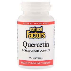 Кверцетин (Quercetin), Natural Factors, 90 капсул (Default)