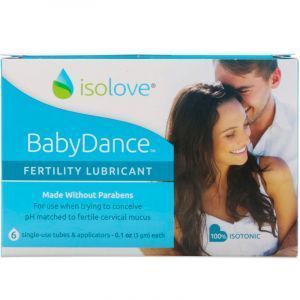 Смазка для фертильности, BabyDance Fertility Lubricant, Fairhaven Health, 6 шт. по 3 г