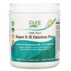 Супер кальций + (апельсиново-ванильный), Calcium Plus, Pure Essence, 420 г.