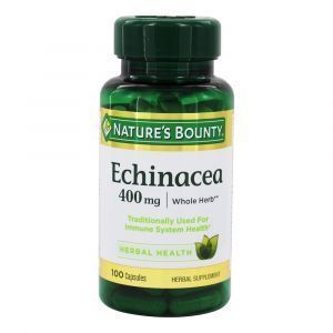 Эхинацея (Echinacea), Nature's Bounty, 400 мг, 100 капсул (Default)