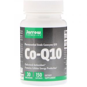 Коэнзим Q10 (Co-Q10), Jarrow Formulas, 30 мг, 150 капсул (Default)