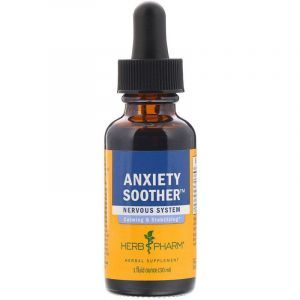 Средство от стресса, Anxiety Soother, Herb Pharm, 30 мл
