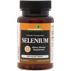 Селен (Selenium), FutureBiotics, 200 мкг, 100 капсул (Default)