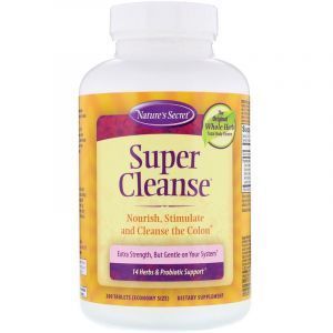 Очищение толстого кишечника, Super Cleanse, Nature's Secret, 200 таблеток (Default)