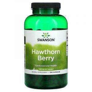 Боярышник ягоды, Hawthorn Berry, Swanson, 565 мг, 250 капсул
