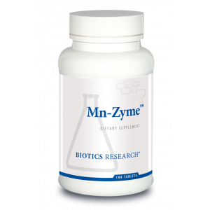 Марганец, Mn-Zyme, Biotics Research, 10 мг, 100 таблеток