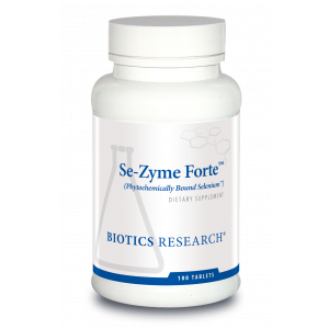 Поддержка щитовидной железы, Se-Zyme Forte, Biotics Research, 100 таблеток