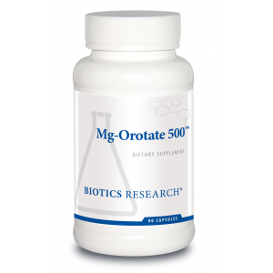 Магния оротат, Mg-Orotate 500, Biotics Research, 500 мг, 90 капсул
