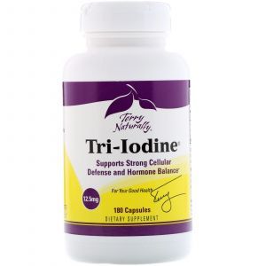 Йод (Tri-Iodine), EuroPharma, 12.5 мг, 180 капсул (Default)