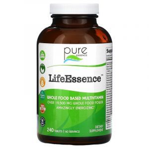 Мультивитамины и минералы, Multivitamin & Mineral, Pure Essence, LifeEssence, 240 таблеток 