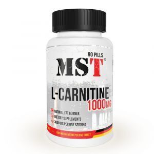 L-карнитин, L-Carnitine 1000, MST, 90 капсул