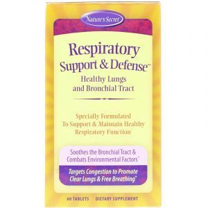 Поддержка органов дыхания, Respiratory Support, Nature's Secret, 60 таблеток (Default)