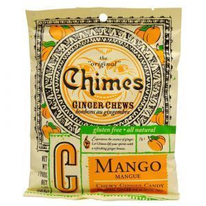 Имбирные жевательные конфеты с манго, Mango, Chimes, 141,8 г 