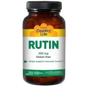 Рутин, Country Life, 500 мг, 100 таблет
