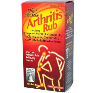 Обезболивающий крем от артрита, Arthritis Rub, Tiger Balm, 113 г 