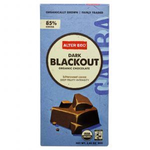 Черный шоколад, Blackout, Chocolate, Alter Eco, 80 г