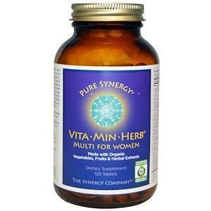 Витамины для женщин, Vita·Min·Herb, Multi for Women, The Synergy Company, 120 таблеток
