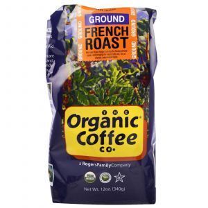Кофе французской обжарки, Organic French Roast, Organic Coffee Co, 349 г
