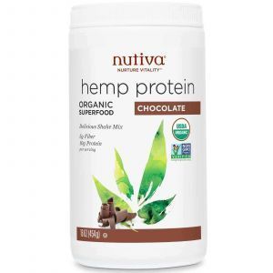 Конопляный протеин шоколад, Nutiva, 454 гр