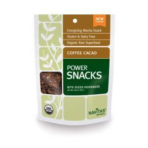 Энергетическая закуска вкус кофе и какао, Power Snacks, Navitas Naturals, 227 г