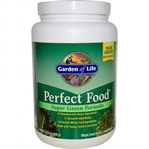 Зеленая формула, Green Formula, Garden of Life, Perfect Food, супер, 600 г