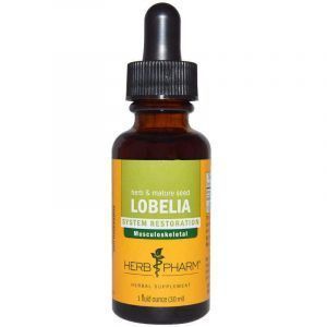 Лобелия, Lobelia, Herb Pharm, экстракт, 30 мл
