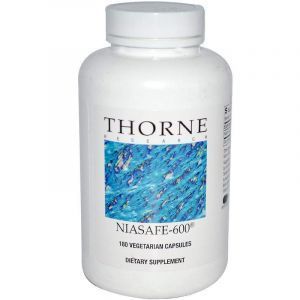 Ниацин, Niacin-600, Thorne Research, 180 капсул (Default)