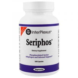 Поддержка надпочечников, адаптоген, Seriphos, InterPlexus Inc., 100 капсул