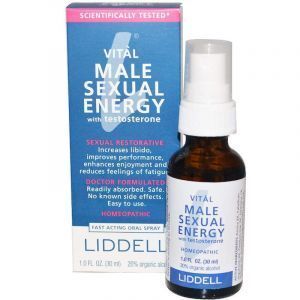 Формула для сексуальной энергии с тестостероном, Vital Male Sexual Energy, Liddell, для мужчин, 30 мл